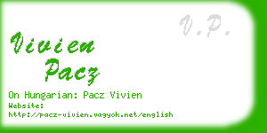 vivien pacz business card